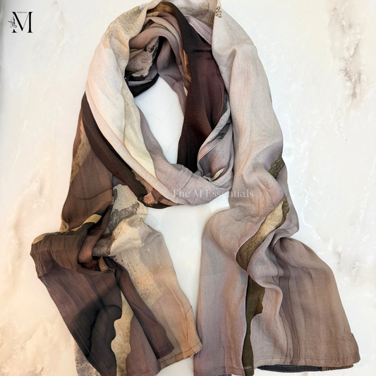 Printed Modal Hijab - Plateau | The M Essentials