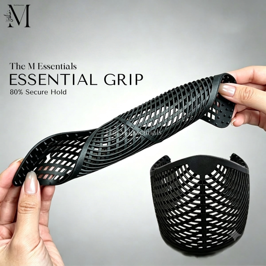 The M Essential Silicone Anti slip Hijab Grip also known as "Hijab Crown" and "Hijab Taj"