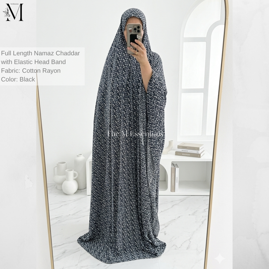 Black Namaz Chaddar