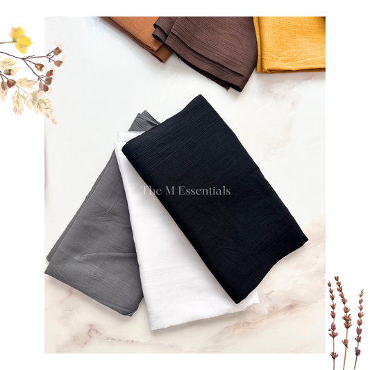 Plain Cotton Hijab