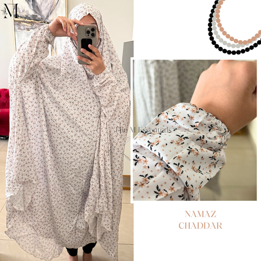 Grey Prayer Chaddar Online UAE | Modest & Elegant | The M Essentials