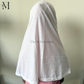 White Makhna Hijab | The M Essentials