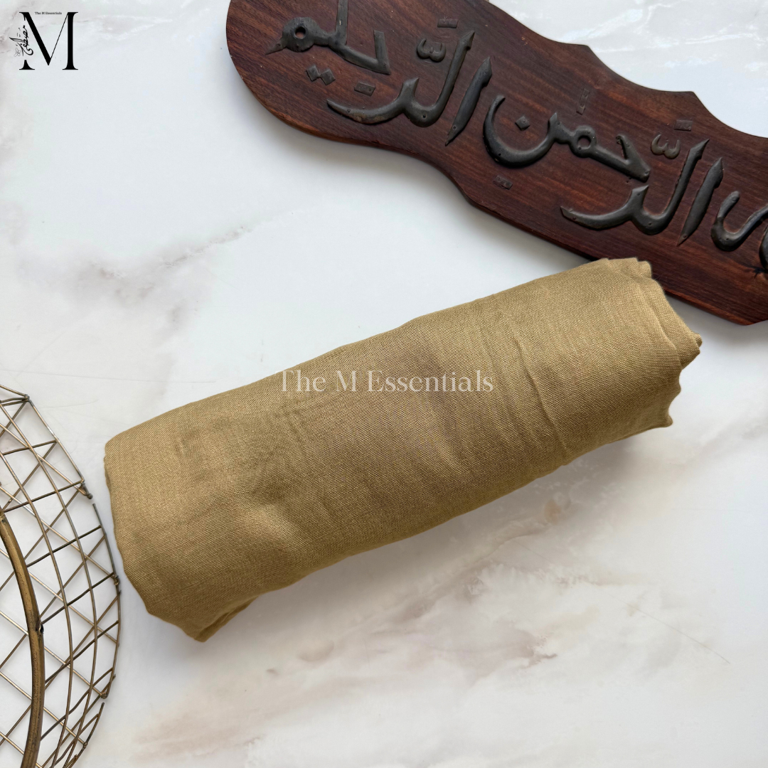 Moss Green Modal Hijab XL