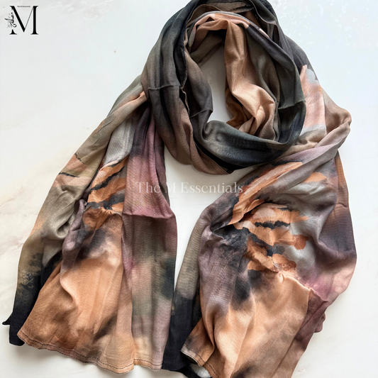 Printed Modal - Watercolor