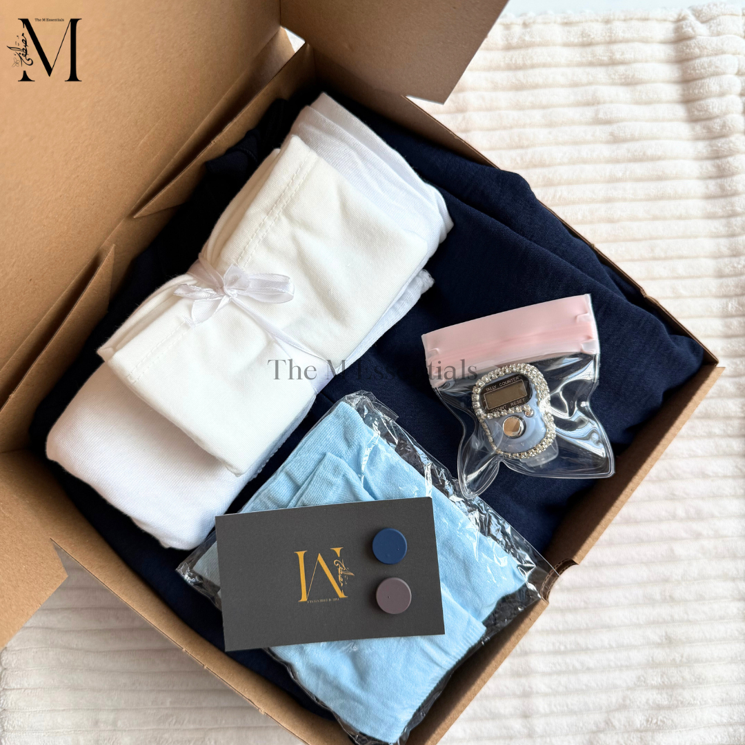 Prayer Set – Modest Essentials in Blue | The M Essentials