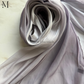 Gray Silk Ombre Hijab | The M Essenials