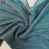 Arctic Green Silk Hijab
