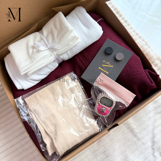 Prayer Set – Modest Essentials in Maroon | The M Essentials