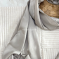 Satin Silk Hijab - Wheat