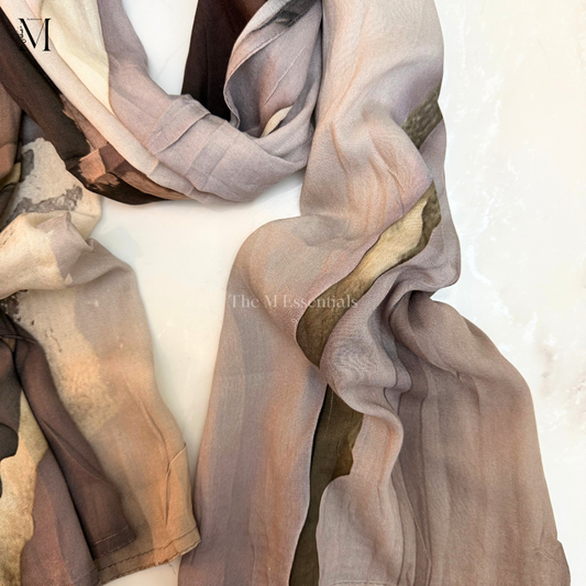 Printed Modal Hijab - Plateau | The M Essentials