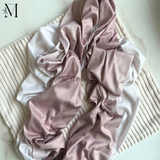 Pink Ribbed Jersey Hijabs Online UAE | Stretch & Comfort | The M Essentials