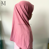 Pink Makhna Hijab | The M Essentials