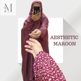 Kids Maroon Prayer Chaddar - Minor Fault