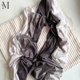 Charcoal Gray Ribbed Jersey Hijabs Online UAE | Stretch & Comfort | The M Essentials