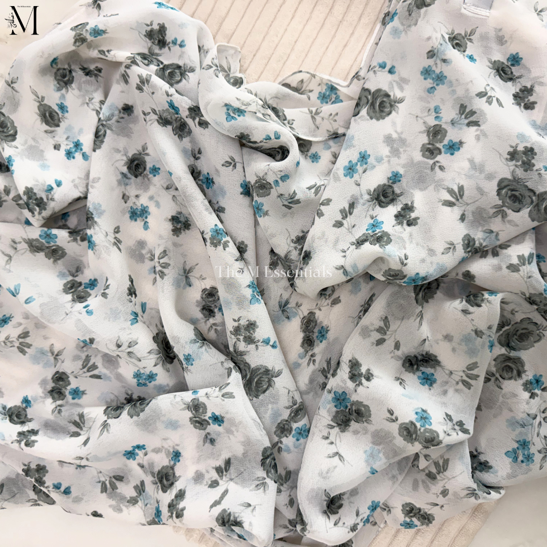 Premium Chiffon Niqab Hijab Set for Women – Modest Islamic Wear UAE