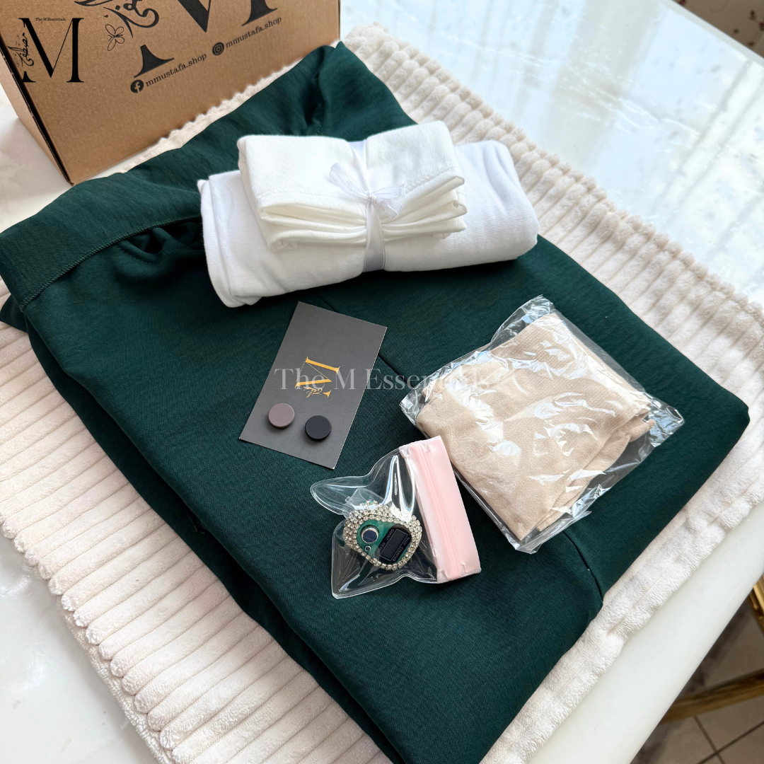 Prayer Set – Modest Essentials in Green | The M Essentials