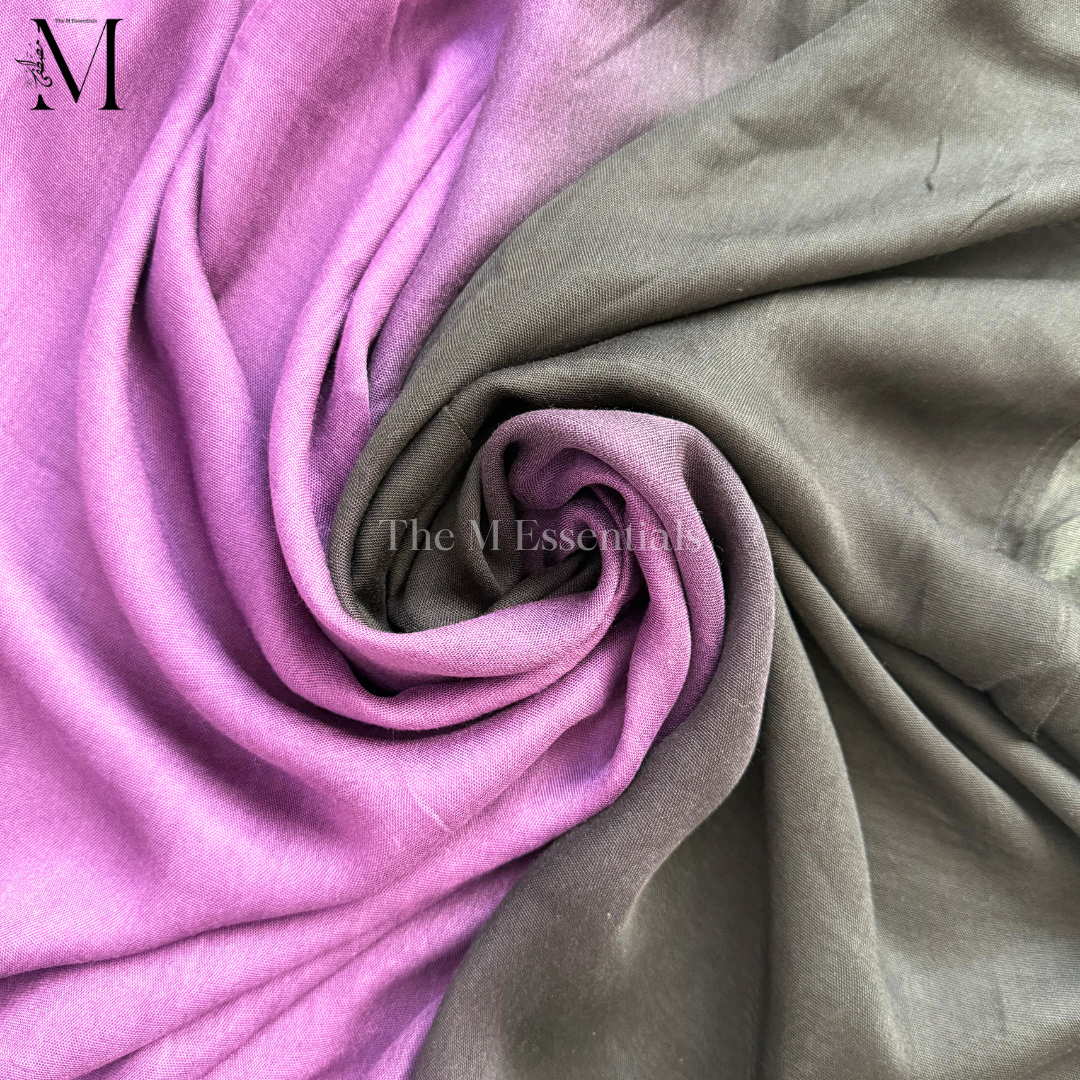 Purple Ombre - Soft, Lightweight Modal Hijab | The M Essentials