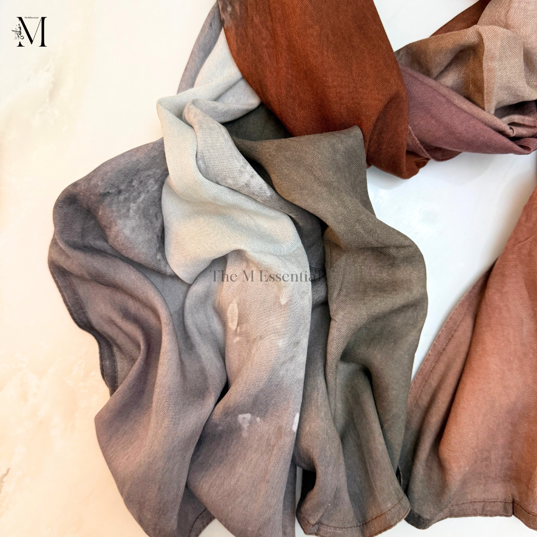 Printed Modal Hijab - Volcano