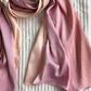 Peach Ombre Crinkle Silk Hijab | The M Essentials