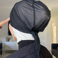 Black Mesh Hijab Cap | The M Essentials