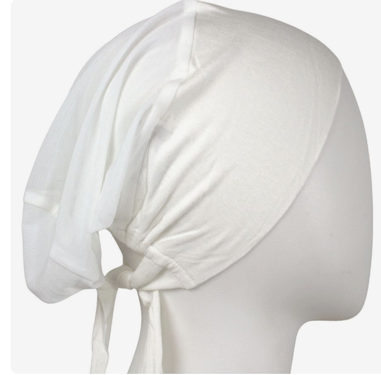 White Mesh Hijab Cap | The M Essentials