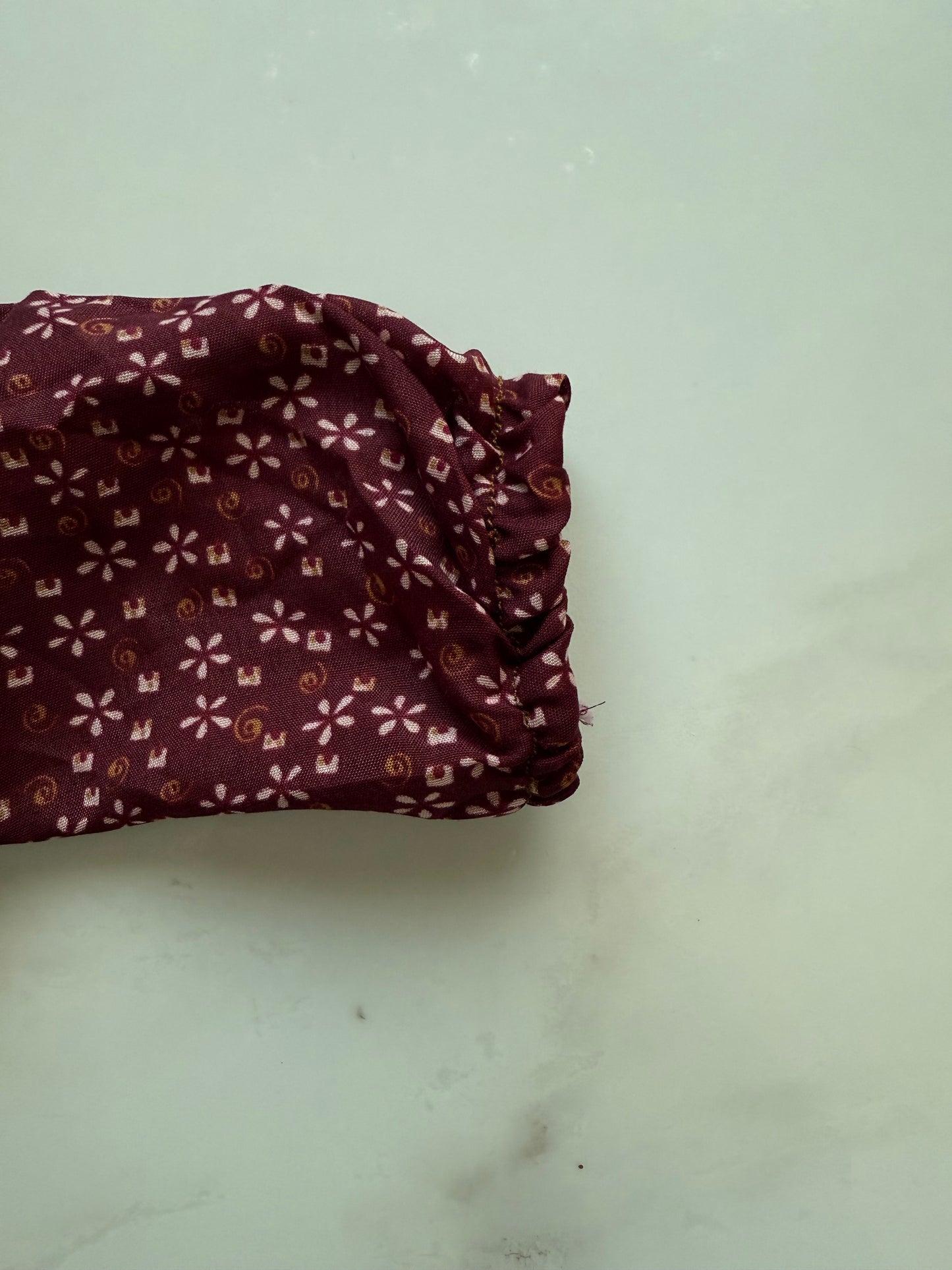 Kids Maroon Prayer Chaddar - Minor Fault