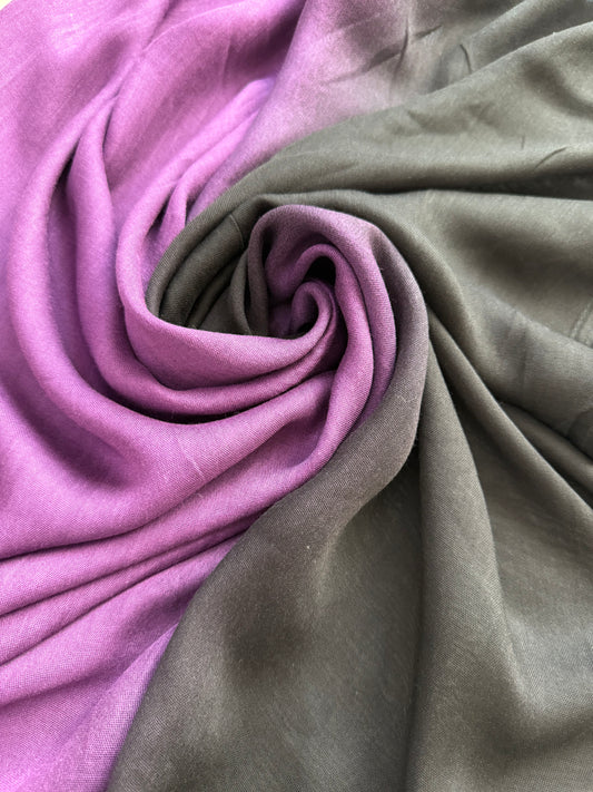 Purple Ombre - Soft, Lightweight Modal Hijab | The M Essentials