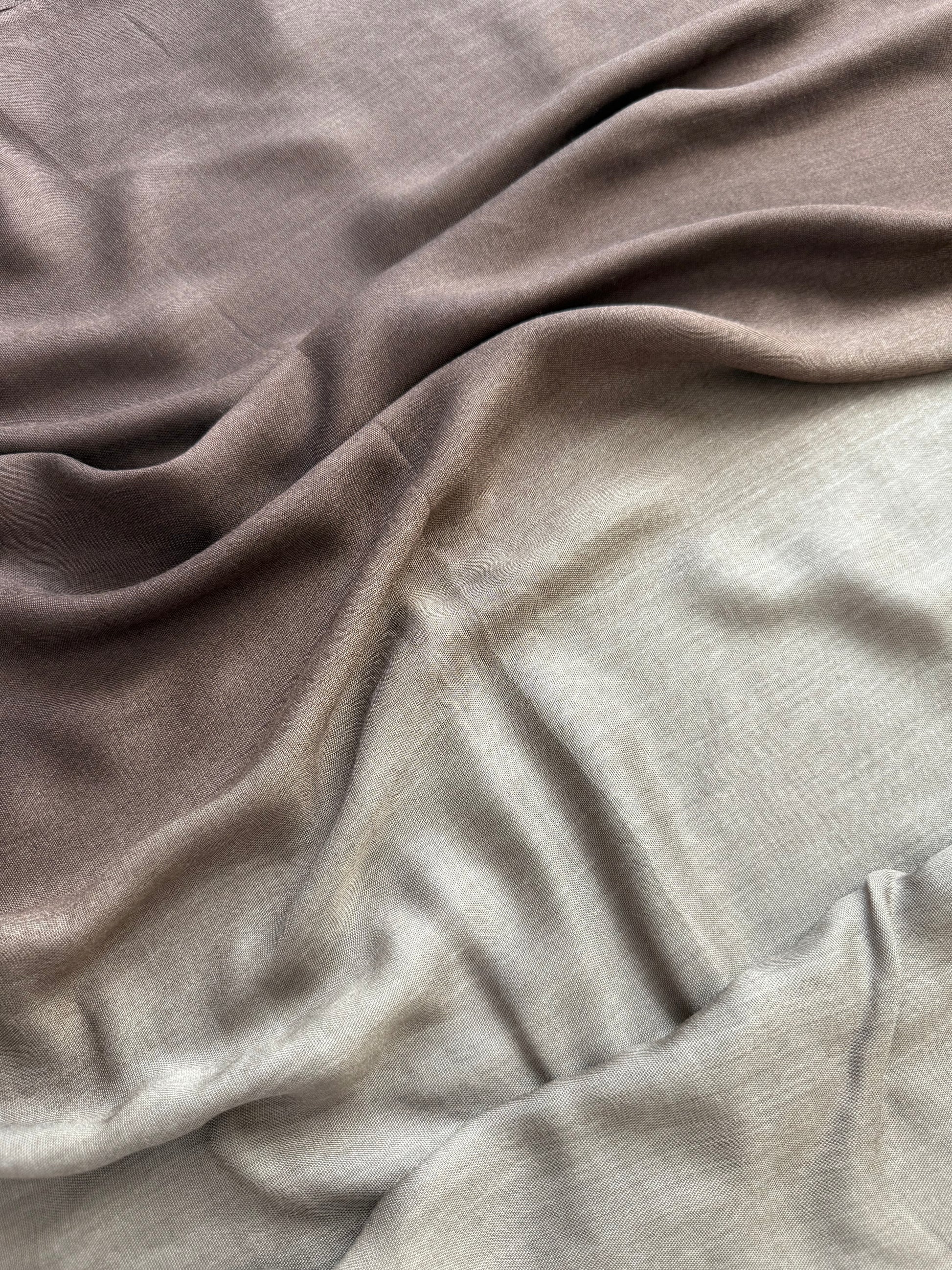 Mocha Ombre -  Soft, Lightweight Modal Hijab | The M Essentials