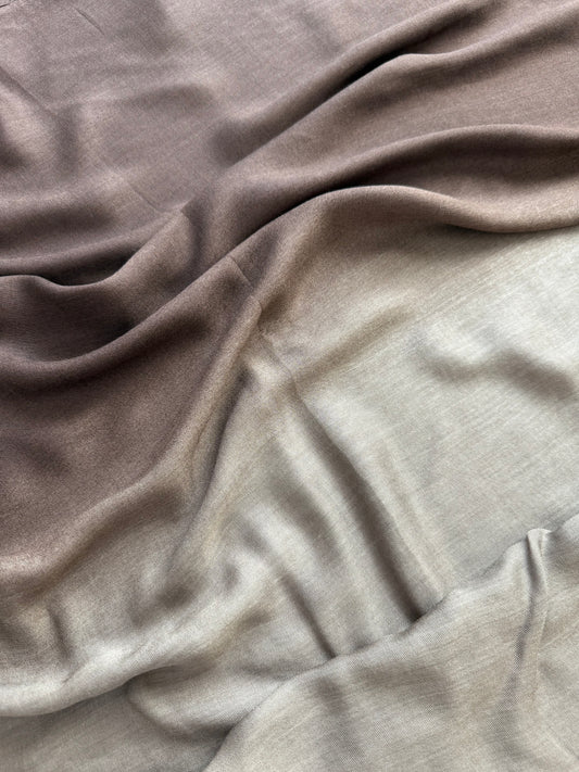 Mocha Ombre -  Soft, Lightweight Modal Hijab | The M Essentials