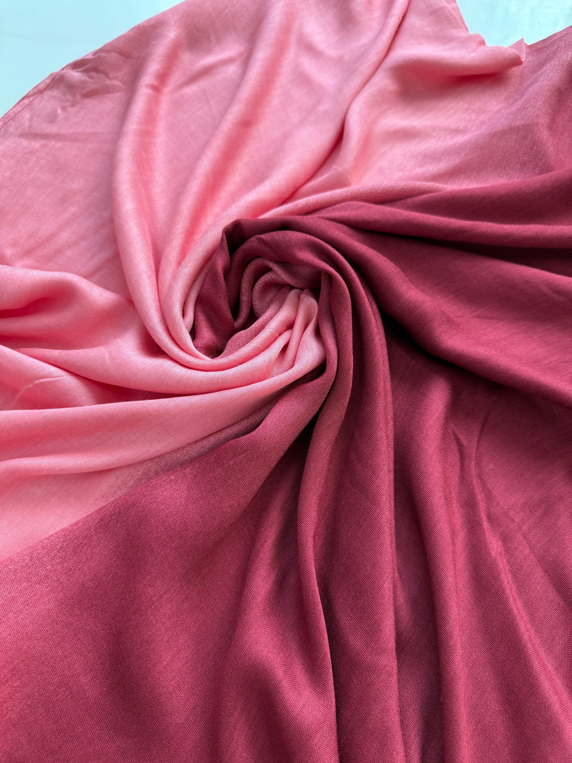 Rose Ombre - Soft Modal Hijabs | The M Essentials