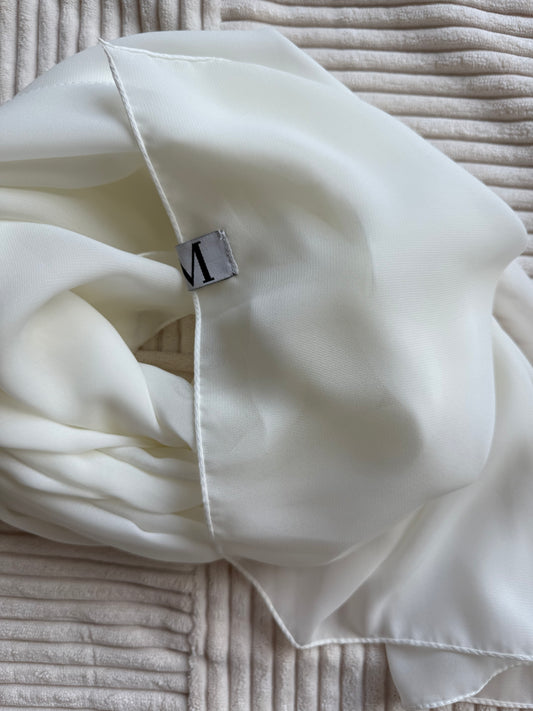 White Premium Chiffon Hijab