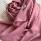 Dusty Pink Premium Powder Chiffon Hijab – Modern & Graceful | Made in Indonesia