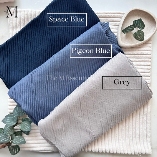 Bubble Pleated Cotton