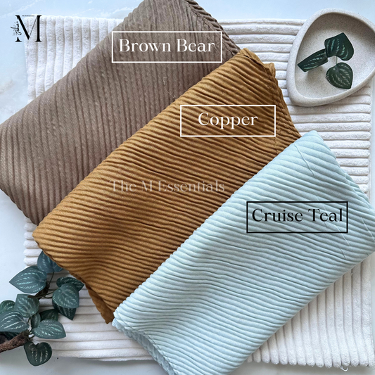 Bubble Pleated Cotton