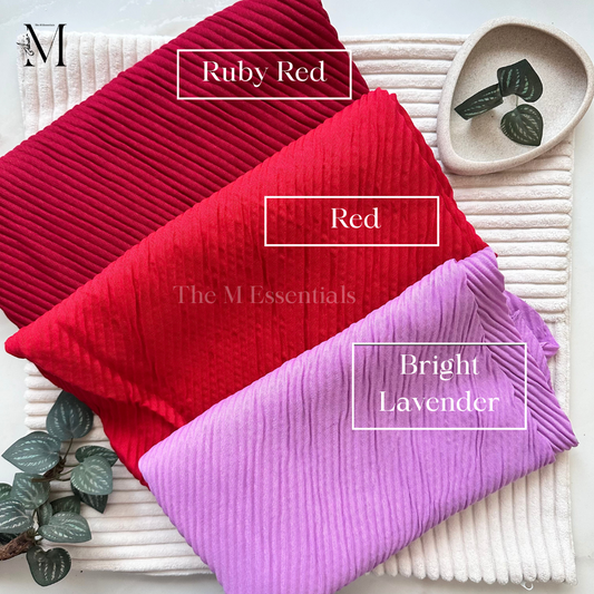 Bubble Pleated Cotton