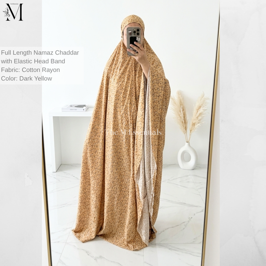 Yellow Namaz Chaddar