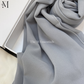 Soft chiffon hijab lightweight no iron scarf for women