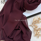 Soft chiffon hijab lightweight no iron scarf for women