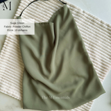 Sage Green Chiffon Niqaab / Veil