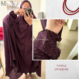 Maroon Prayer Chaddar Online UAE | Modest & Elegant | The M Essentials